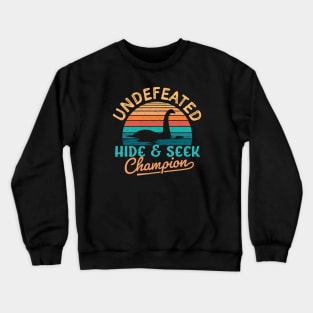 Undefeated Hide and Seek champion Loch Ness Monster Crewneck Sweatshirt